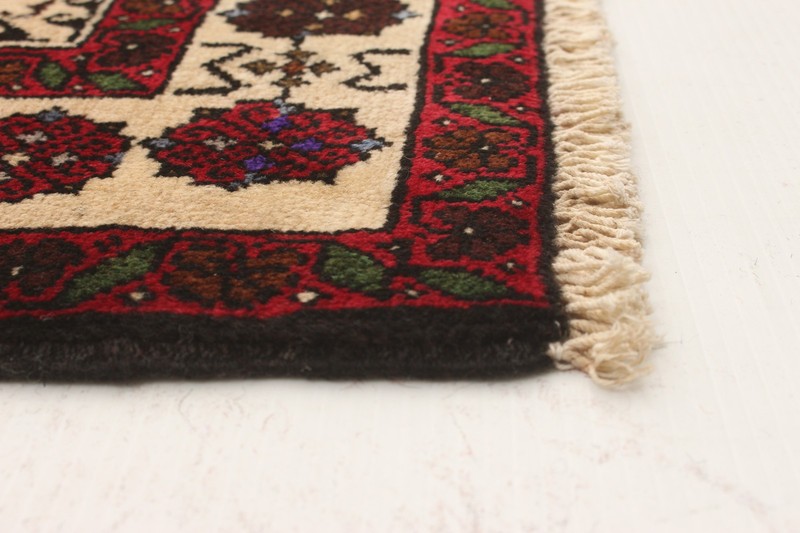 Vintage 3'5" x 6'0" Traditional Hand Knotted Vegetable Dye Wool Area Rug gallery