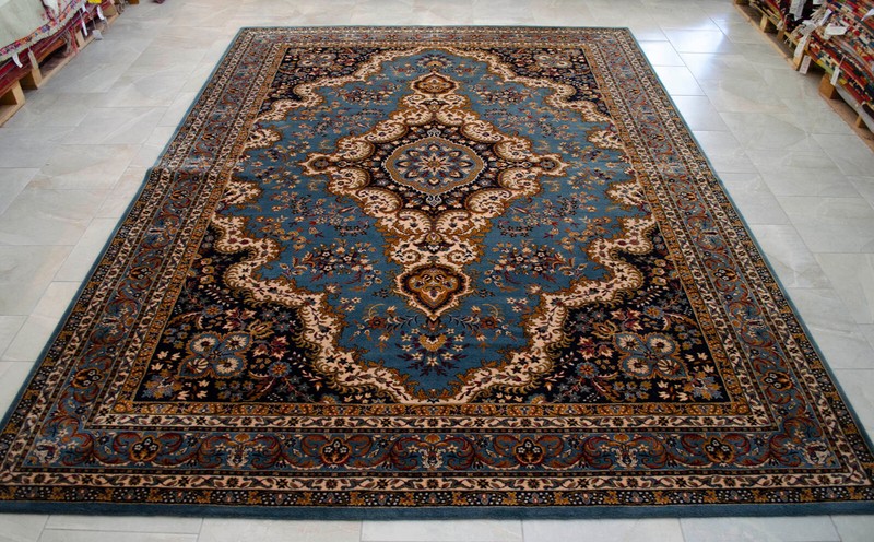 Oversized Rug Oriental Design Made in Germany Machine Made Area Rug 8 x 12 ft gallery