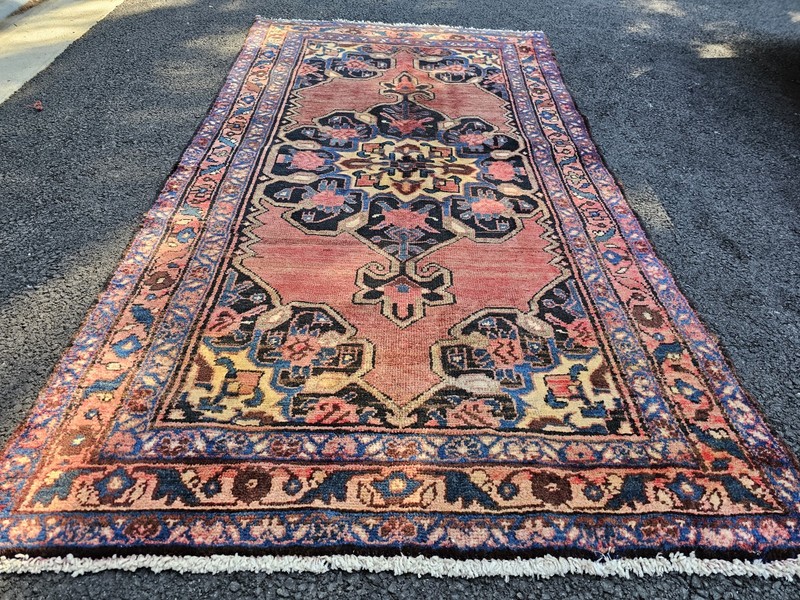 3.3 x 6.4 ANTIQUE KAZAK VINTAGE HERIZ RUG CAUCASIAN SERAPI OUSHAK KAZAK SHIRVAN gallery