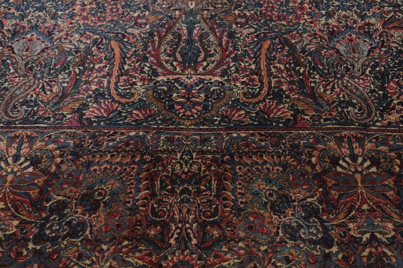 Vegetable Dye Floral Traditional Large Rug 9x15 Wool Hand-made Room Size Carpet gallery