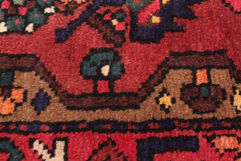 Vintage Hand-Knotted Area Rug 4'3" x 7'1" Traditional Wool Carpet gallery
