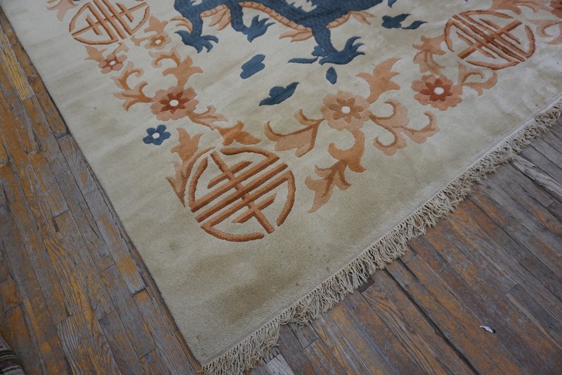 12X18 Antique Chinese Art Deco Wool Area Rug 1935 gallery
