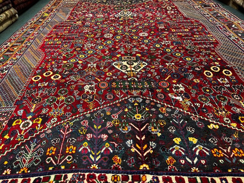 6.5 X 9 Ft COLLECTORS’ ITEM Antique Stunning Kazak Caucasian Carpet gallery