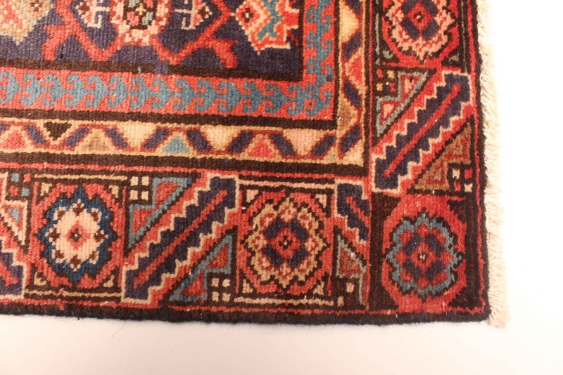 2'11" x 10'4" Vintage Hand-knotted Runner Rug Traditional Oriental Wool Carpet gallery