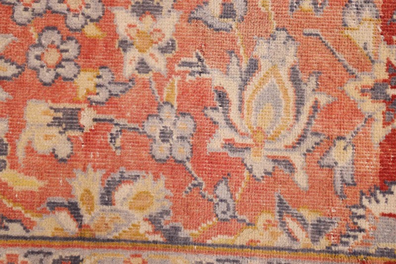 Vintage Traditional Hand-Knotted Area Rug 9'7" x 13'0" Oriental Wool Carpet gallery