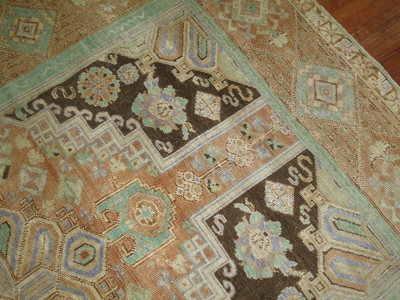 Vintage Turkish Oushak Ushak Rug Size 7'10''x9'9'' gallery