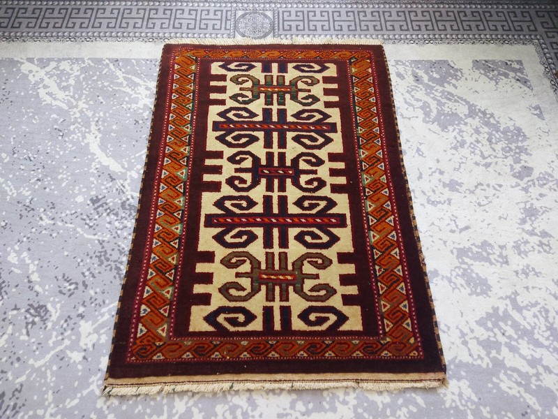 160 Years Old Antique Rug, Rare Talismanic Carpet Rug, Handmade Special Rug gallery