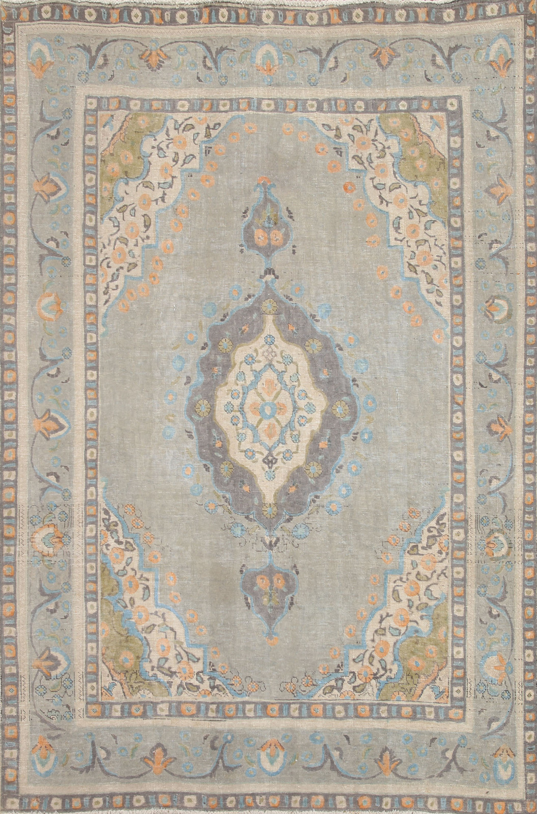Handmade Over-Dyed Wool Area Rug 7x9 Ft Traditional Oriental Living Room Rug gallery