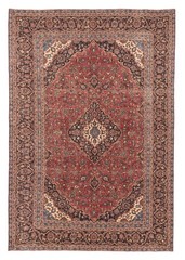 Vintage Traditional Hand-Knotted Area Rug 7’9″ x 11’3″ Oriental Wool Carpet