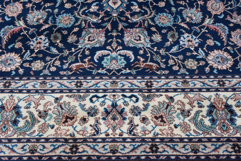 Karastan Rug 700 Series 747 Indigo Tabbriz 8.8x12 Very Nice # IND8812 gallery