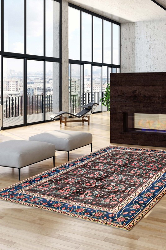 Traditional Vintage Hand-Knotted Carpet 6'3" x 9'6" Wool Area Rug gallery