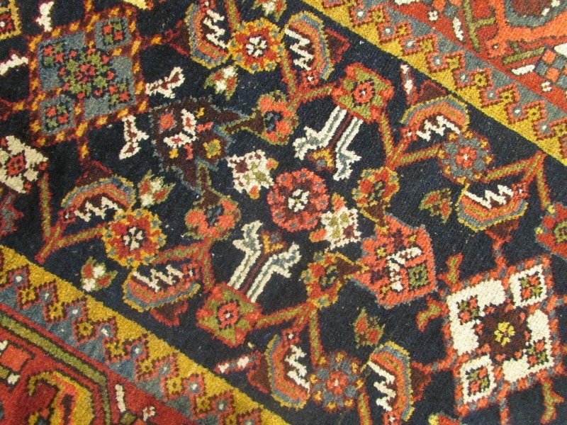 Authentic hand knotted Antique Runner. 3'8"x 16'5" gallery