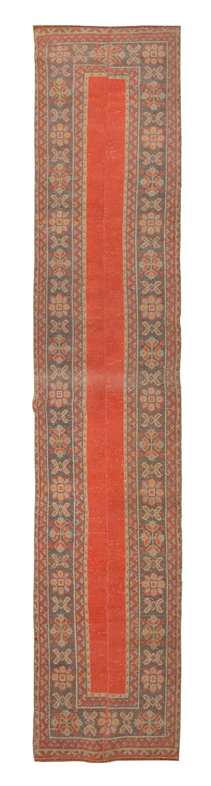 Vintage Runner,Oushak Rug,Floor Rug,2 X 11'7 feet Runner Rug,Turkish Runner gallery
