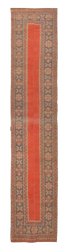 Vintage Runner,Oushak Rug,Floor Rug,2 X 11'7 feet Runner Rug,Turkish Runner gallery