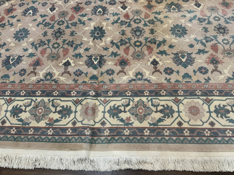 Palace Size Wool Rug 10x18 Sino Per'sian Kirman Oversized Handmade Carpet gallery