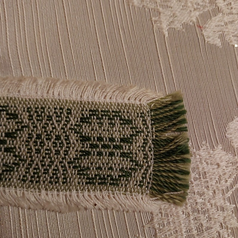 Vintage DOLL HOUSE Miniature Hand Made Rug Wall Art gallery