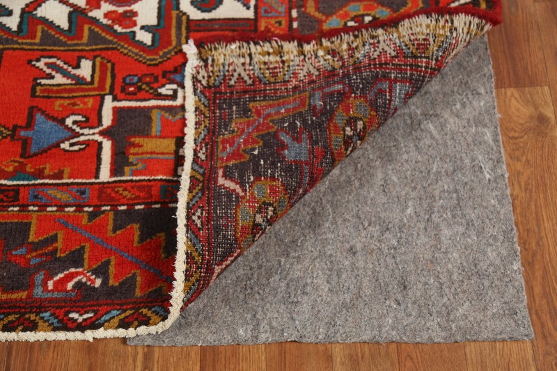 Traditional Geometric Red Wool Heriiz Tribal Handmade Vintage Room Size Rug 8x10 gallery