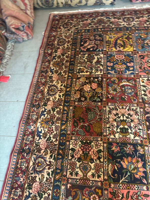 SEMI ANTIQUE. 14X10 HAND MADE RUG. FULL PILE. CARPET gallery