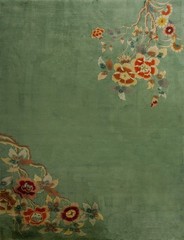 8X10 Antique Chinese Art Deco Wool Area Rug 1935