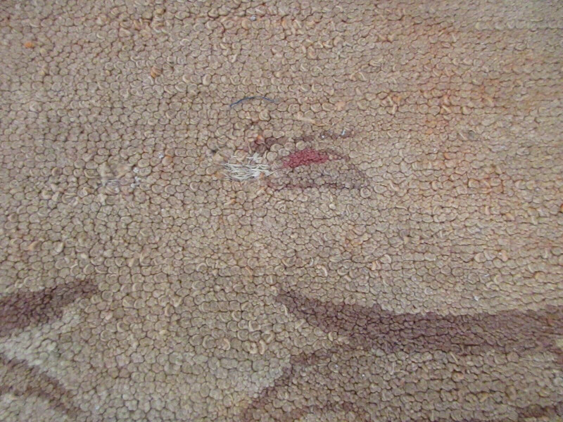 V RARE MAINE SABATOS ANTIQUE AMERICAN HOOKED RUG MARION VOLK HEWNOAKS CIRCA 1905 gallery