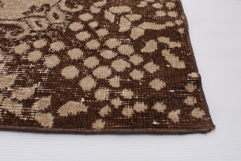 Vintage Hand-Knotted Area Rug 5'11" x 9'10" Traditional Oriental Wool Carpet gallery