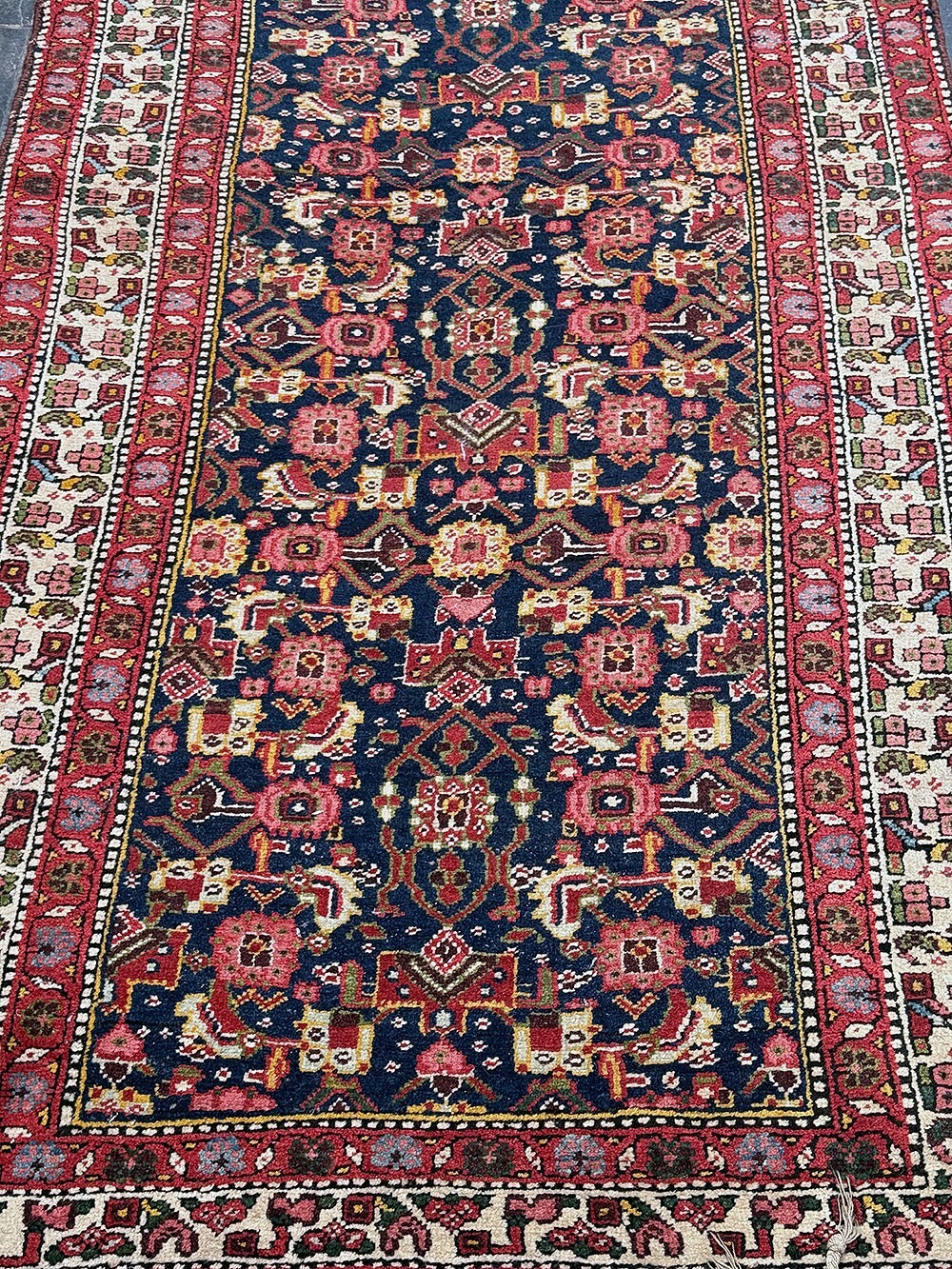 An Antique Decorative 17' Long Genuine NW Hallway Runner Rug gallery