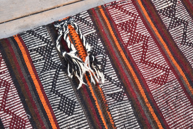 Turkoman Rug 15''x35'' Door Hanging Asmalik Rug Collector's Wall Hanging Rug gallery