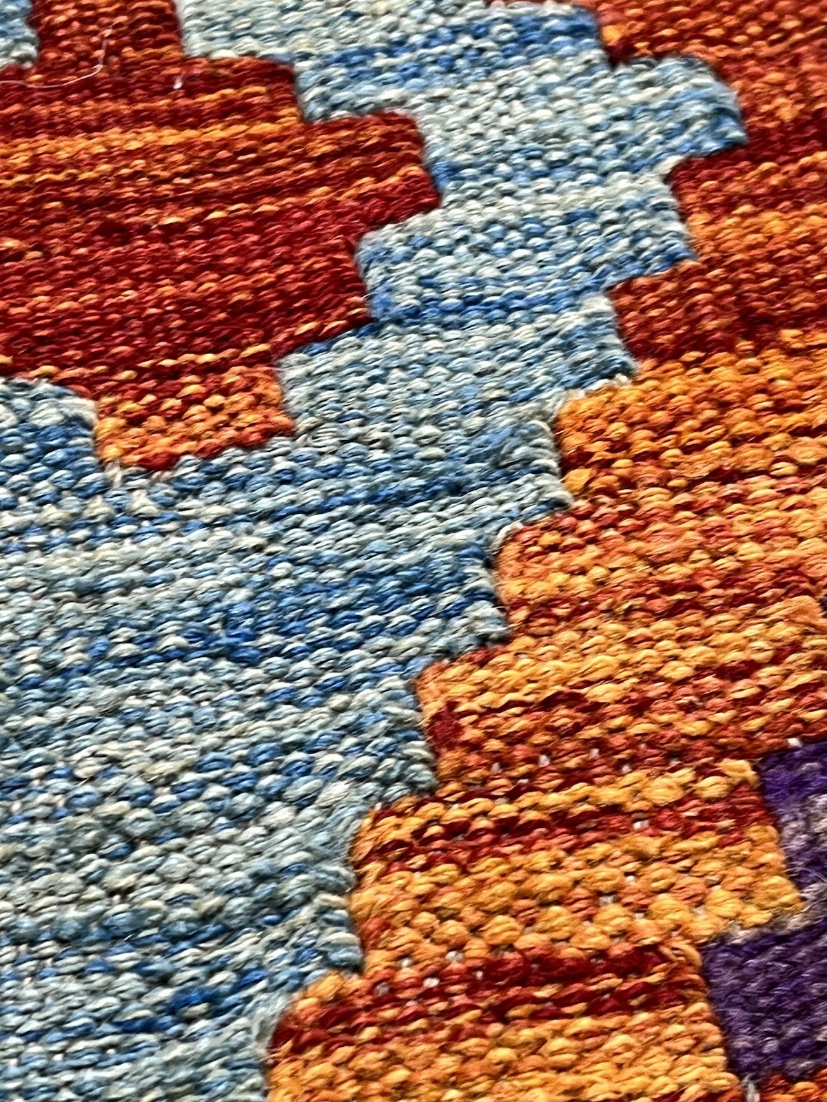 Vintage Kilim Traditional Hand Made Oriental Wool Kilim 5ftx3.2ft 135cmx95cm gallery