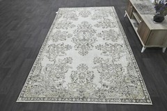 Oushak 5×10,Turkish Rug,vintage,anatolian,BEIGE,kilim,Bohemian,handmade,wool