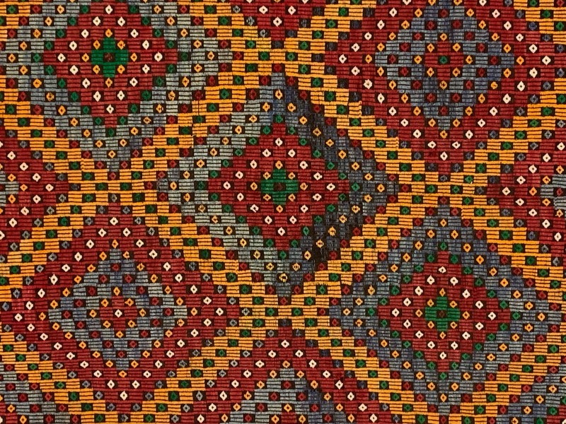 Large Vintage Turkish Kilim Rug 376x172 cm Wool Jajim Kelim gallery