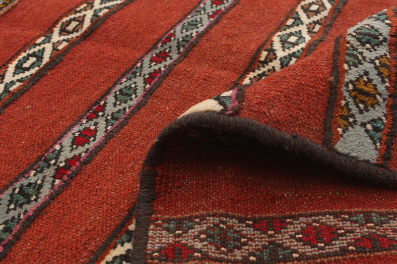 Vintage 3'5" x 5'2" Traditional Wool Hand Woven Oriental Area Rug gallery