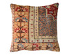 Turkish Pillow Cover Sofa Rug 16'' x 16'' Made of Antique Cushion Cover Carpet gallery