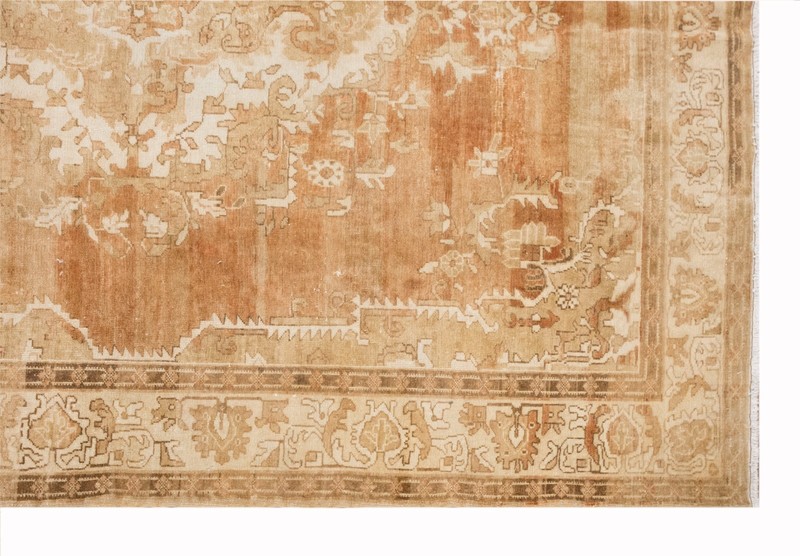 Oversized Vintage Karis Rug 250x285 cm (8.2x9.4 ft) | 60+ Year Old Turkish Rug gallery