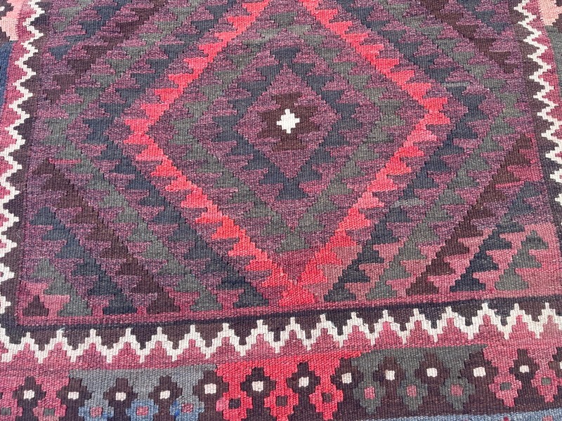 Faded Terracotta Afghan 4x7 Turkmen Maimana Veg Dyes Wool Antique Oriental Rug gallery
