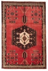 Vintage Traditional Hand-Knotted Area Rug 5’1″ x 7’5″ Oriental Wool Carpet