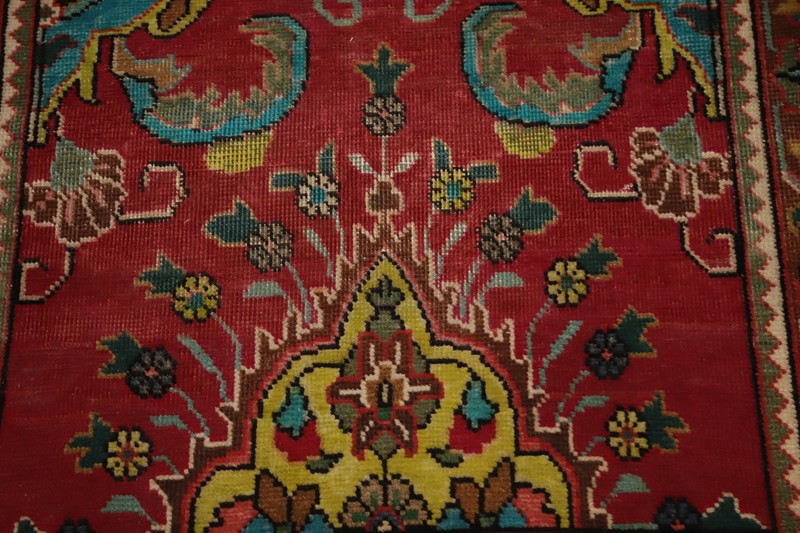 Handmade Wool 13 ft Runner Rug Traditional Hallway Carpet 3x13 gallery