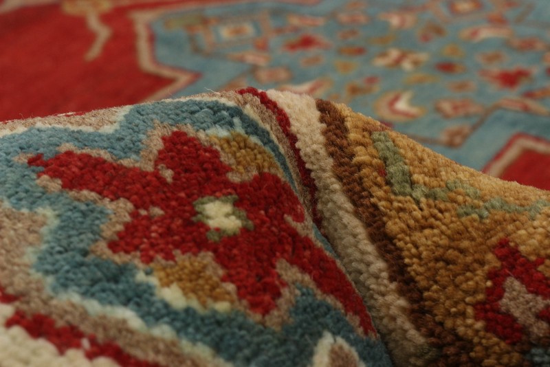 Vintage Hand-Knotted Area Rug 7'11" x 10'8" Traditional Oriental Wool Carpet gallery