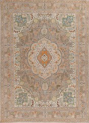 Handmade Wool Light Brown Over-Dyed Traditional Room Size Area Rug 10×13 Carpet