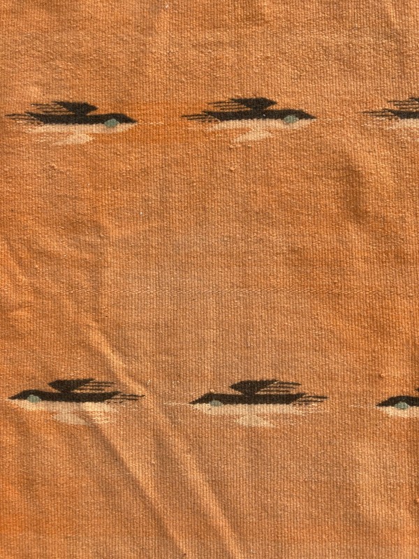 Vintage Handmade Traditional Lovely Moroccan Kilim Floor Rug Carpet 203x113 cm gallery
