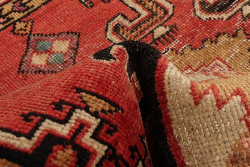 Vintage Traditional Hand-Knotted Area Rug 3'7" x 5'1" Oriental Wool Carpet gallery