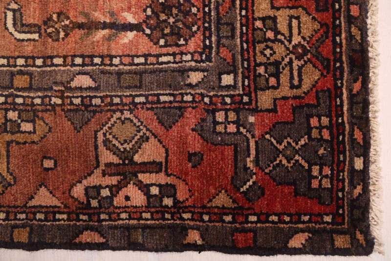 Traditional Vintage Hand-Knotted Area Rug 4'1" x 6'11" Oriental Wool Carpet gallery