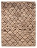 Vintage Hand Woven Area Rug 6'0" x 7'11" Traditional Wool Oriental Carpet gallery
