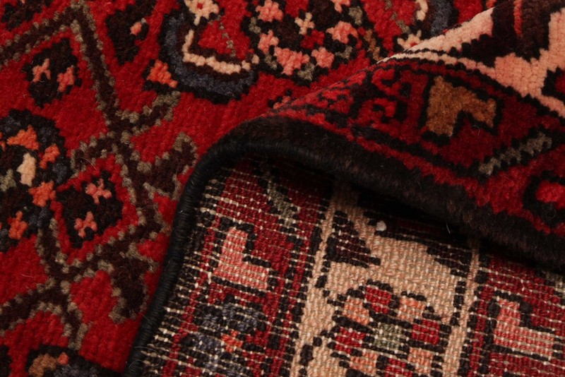 Vintage Hand-knotted Runner Rug 3'8" x 13'1" Traditional Oriental Wool Carpet gallery