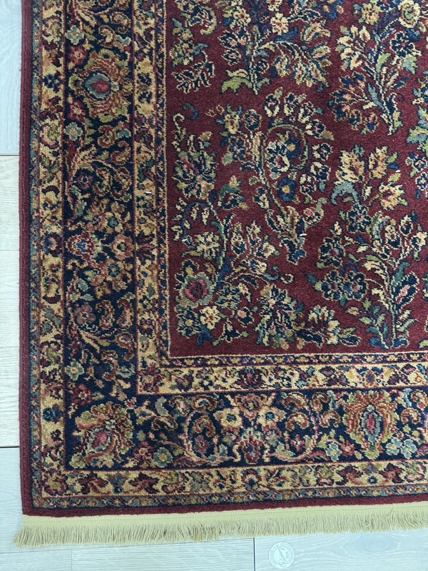 Karastan Antique Legends Coll.-Limited editions Antique Red Sarouk Rug 5'9x9 NEW gallery