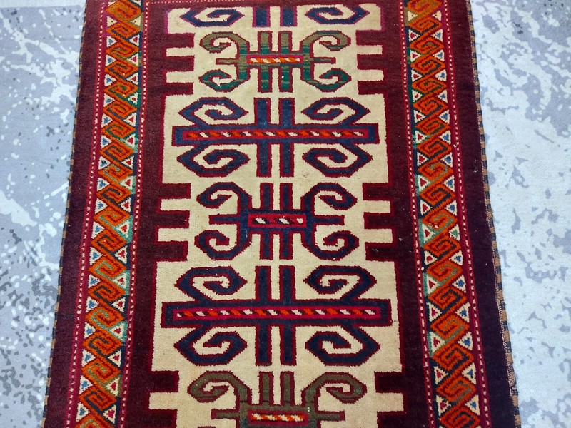 160 Years Old Antique Rug, Rare Talismanic Carpet Rug, Handmade Special Rug gallery