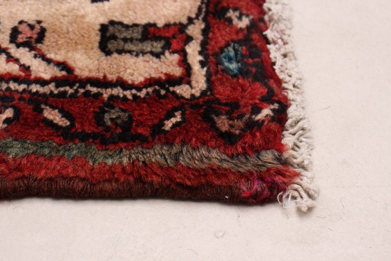 3'6" x 9'3" Vintage Hand-knotted Runner Rug Traditional Oriental Wool Carpet gallery