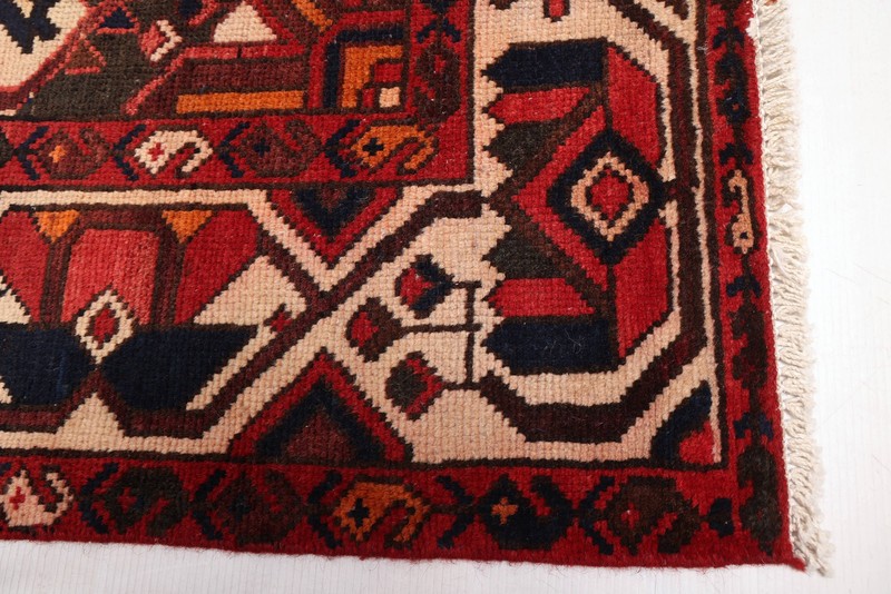 Vintage Hand-Knotted Area Rug 7'0" x 9'11" Traditional Oriental Wool Carpet gallery