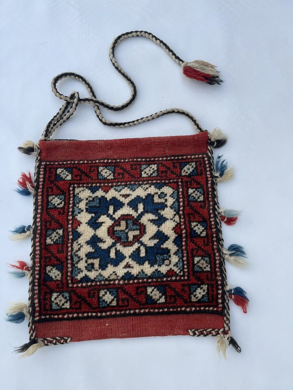 37x36 cm Handmade Rug Turkish Bags Handicrafts Pair Vintage Shoulder Bags #279 gallery