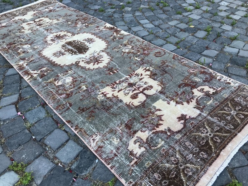 Handmade Rug Turkish Area Rug Vintage Rug Oushak Rug Antique Rug Bohemian Rug gallery