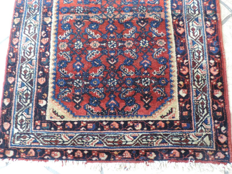 3x5ft. Vintage Ingeles Hamadan Wool Rug gallery